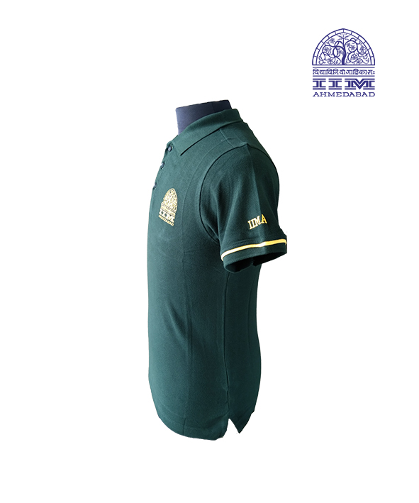 Polo Dual Tone Green with Yellow